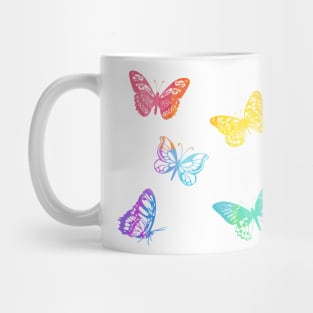 Bolorful Butterflies Mug